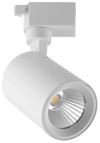 Spot Para Trilho Eletrificado 10W Led 6500K Ip20 Branco Bivolt Ø6,9X10... (Branco)