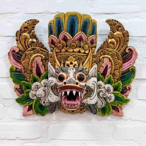 Máscara Barong Bali Gold / Color