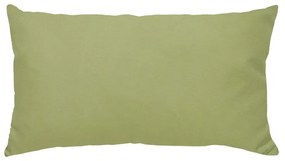 Capa de Almofada Olimpya em Suede Tons Verde Fendi - Liso Verde - 60x30cm