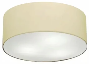 Plafon Para Corredor Cilíndrico SC-3046 Cúpula Cor Algodão Crú