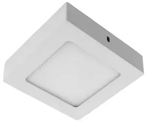 Plafon Led Sobrepor Branco 6W 12X12cm Yamamura - LED BRANCO FRIO (6000K)