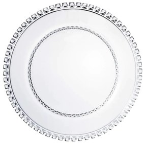 Sousplat Diamante Em Cristal 32Cm - L'hermitage