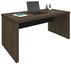 Mesa para Escritório 160cm e Gaveteiro com Rodízios Corp A06 Charuto/P