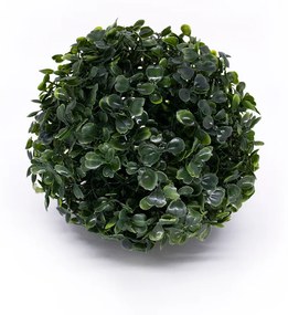 Buxinho Artificial Bola de Grama Decorativa Sintética Verde 17cm - D'Rossi