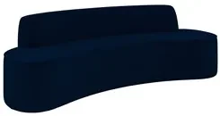 Sofá 5 Lugares para Sala de Estar Living 300cm Koane D06 Veludo Royal