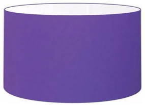 Cúpula Abajur Cilíndrica Cp-7028 Ø60x30cm Roxo