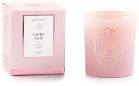 Vela Copo Perfumada - Sunset Rose - 210g  Sunset Rose - 210g