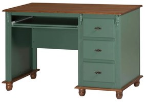 Escrivaninha Divisor de Ambiente com 3 Gavetas - Wood Prime NL 31562