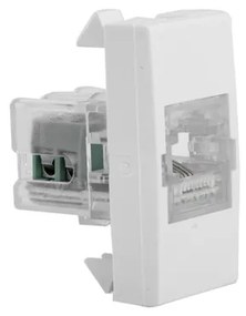 Modulo Tomada Para Telefone Rj11 Branco Inova Pro