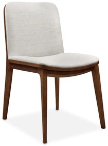 Cadeira Zilá Estofada Parte Externa em Madeira Estrutura Madeira Liptus Design Sustentável
