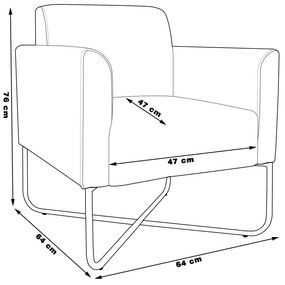 Kit 2 Poltronas Decorativas Isabella Base X Suede Nude/Preto G19 - Gran Belo