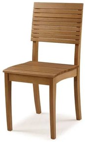 Cadeira Vinci Amendoa Encosto Ripado 90cm - 59712 Sun House