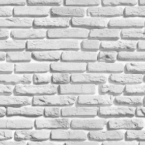 Papel de parede adesivo tijolo branco