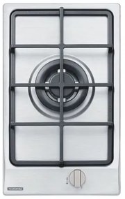 Cooktop a Gás Tramontina Dominó 1GX Tri HE Safestop 30 em Aço Inox e Trempes em Ferro Fundido 1 Queimador