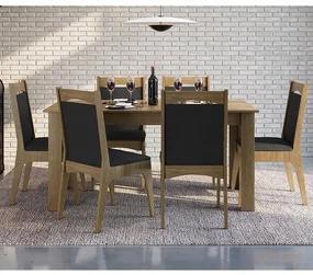 Conjunto Sala de Jantar com 8 Cadeiras - WP 56507