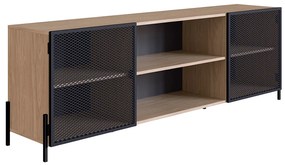 Rack New Hanover e Preto 180 cm - D'Rossi