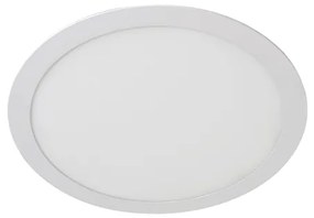 Plafon Led Embutir Redondo 24w Branco Luz Branca 29,2cm