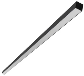 Perfil De Sobrepor Preto Para Fita Led 2m 120 Way