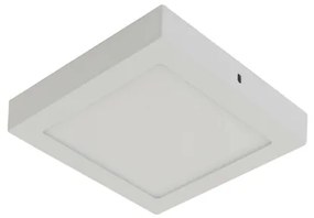 Plafon Led Sobrepor Branco 12W 17X17cm Yamamura - LED BRANCO NEUTRO (4000K)