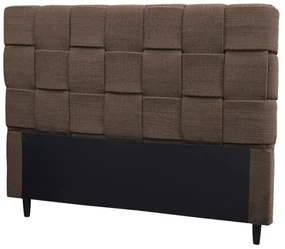Cabeceira Cama Box Casal Queen 160 cm Ravena Linho Marrom - Simbal - Marrom