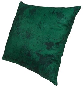 Capa de Almofada Natalina de Suede em Tons Verde 45x45cm - Verde - Com Enchimento