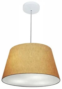 Pendente Cone Palha MJ-4021 Para Mesa de Jantar e Estar