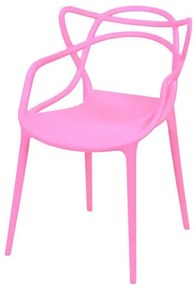 Cadeira Master Allegra Polipropileno Rosa - 43089 Sun House