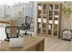 Ambiente para Home Office 06 Peças Amendoa - Tecno Mobili