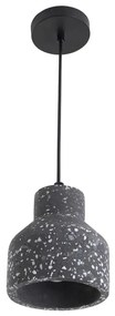 Pendente Metal Granilite Terrazzo - PRETO