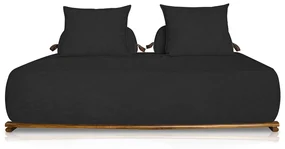 Sofá 3 Lugares Decoração Lazer Sala Ibiza SPZ 180cm Bouclé - ADJ Decor