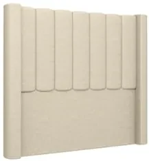 Cabeceira Casal Cama Box 140cm Claire Z04 Linho Bege - Mpozenato