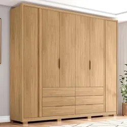 Guarda Roupa Casal 6 Portas Egidio C01 Buriti - Mpozenato