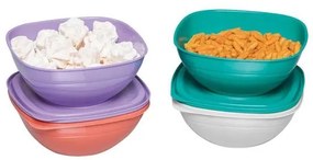 Kit Bowls Primecolors Plástico 4 Peças