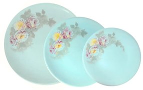 Aparelho De Jantar Porcelana Schmidt 18 Peças - Dec.Romantica 2ª Linha E005