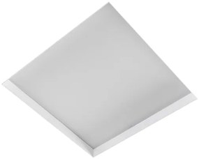 Plafon Led Embutir Quadrado 32w Branco Luz Neutra 27,4cm