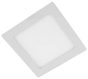 Plafon Led Embutir Branco 12W 17X17cm Yamamura - LED BRANCO QUENTE (3000K)