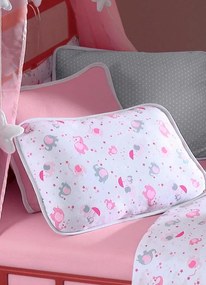 Fronha Avulsa Baby Estampada Vivaldi Cinza