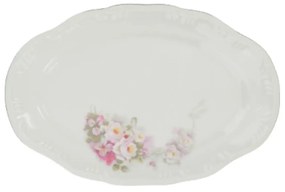 Travessa Rasa Oval 36Cm Porcelana Schmidt - Dec. Vitoria 0397