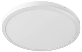 Plafon Led Sobrepor Aluminio Branco 48w 4000k Yamamura