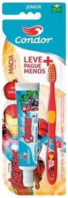 Kit Escova de Dente + Pasta de Dente Avengers