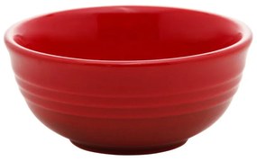 Jogo 2 Bowls De Cerâmica Retrô Vermelho 10x4,5cm 28879 Wolff