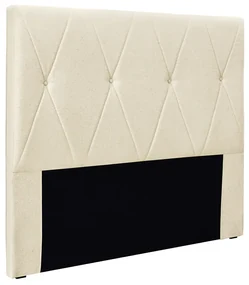Cabeceira Cama Box Queen 160 cm Aquilla Linho S04 - D'Rossi - Perola