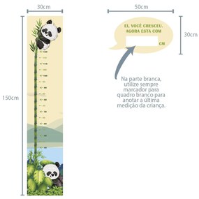 Régua de Crescimento Panda