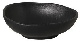 Cumbuca Oval 14,5Cm Orgânico Preto Matte - Porto Brasil