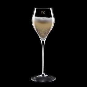 Taça de Cristal P/ Champagne Nouveau Strauss 260ml  Incolor