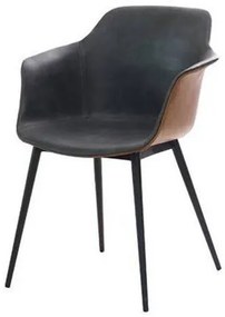 Cadeira Malia Caramelo com Cinza Escuro 83cm - 66258 Sun House