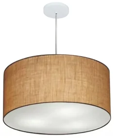 Pendente Cilíndrico Palha MJ-4220 Para Mesa de Jantar e Estar