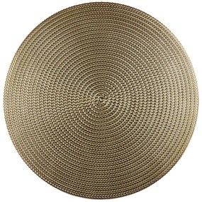 Americano Em Plastico Fresno Metalizado Dourado 38Cm - Lyor