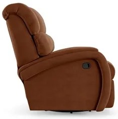 Poltrona do Papai Reclinável Kalie Glider Giratória Massagem FH9 Velud