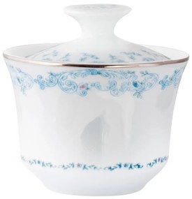 Açucareiro Porcelana Schmidt - Dec. Sensile Blu 2424